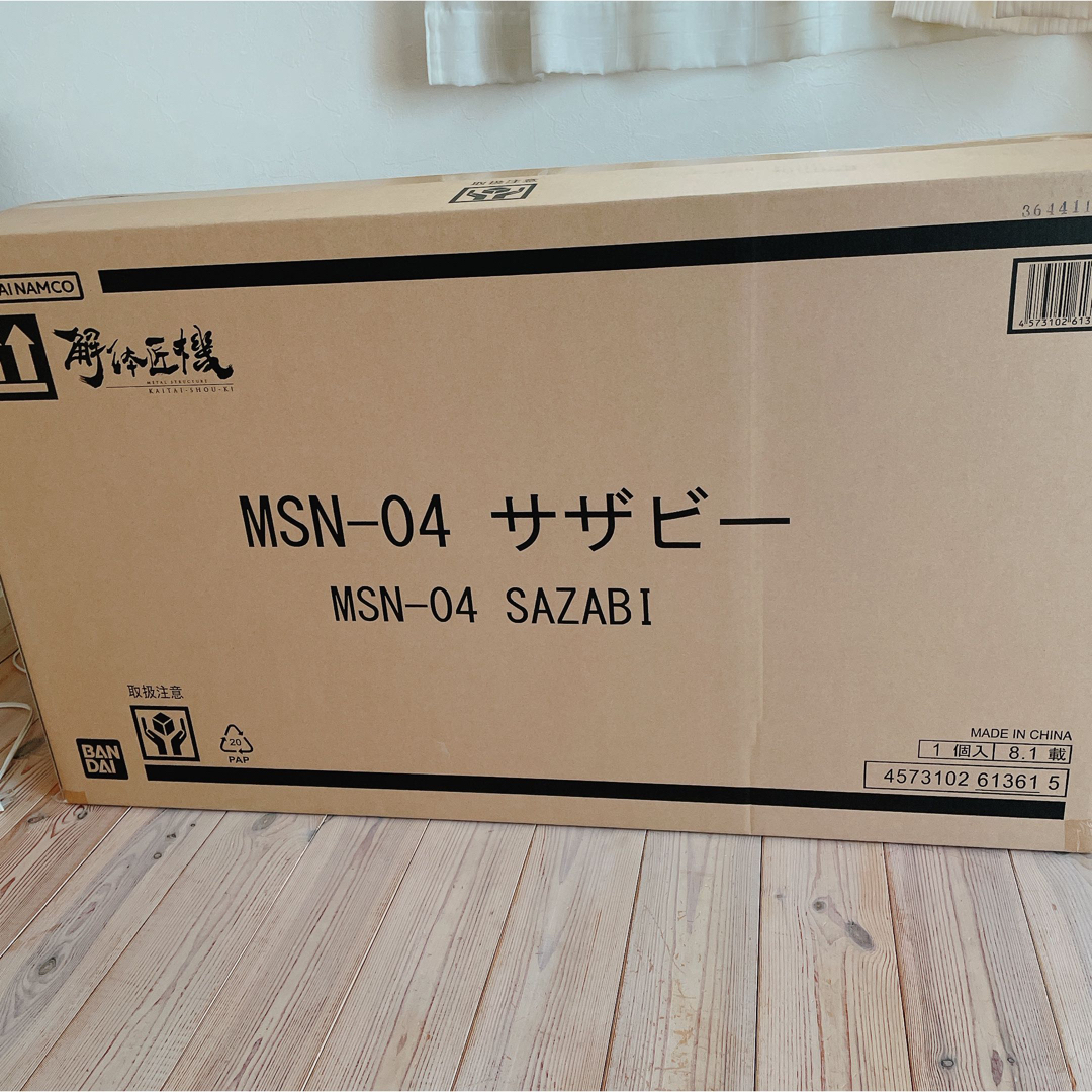 新品　METAL  解体匠機 MSN-04 サザビー 国内正規品  本体 エンタメ/ホビーのフィギュア(アニメ/ゲーム)の商品写真