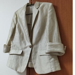 美品 上野智枝子さん着 マーガレットハウエル リネン100%サマー