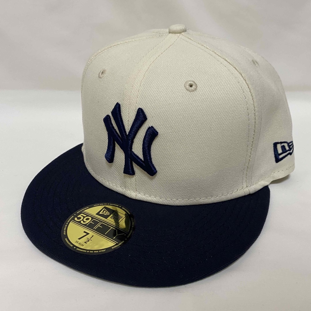 海外限定　NEWERA  NY ヤンキース　OG　2トーン　キャップ　7 1/2