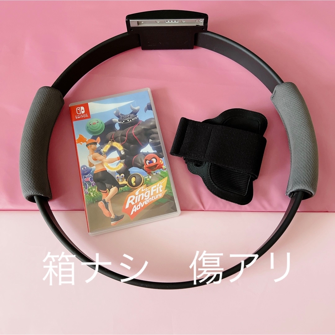 Nintendo Switch(ニンテンドースイッチ)のリングフィットアドベンチャー エンタメ/ホビーのゲームソフト/ゲーム機本体(家庭用ゲームソフト)の商品写真