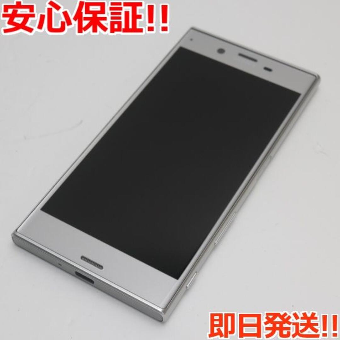 超美品 au SOV34 Xperia XZ プラチナ