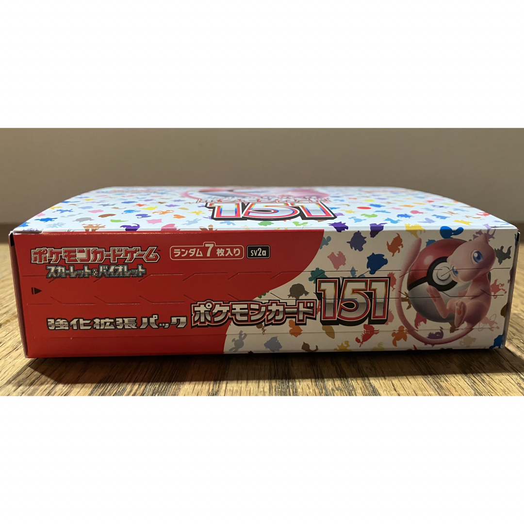 ポケモン - ポケモンカード151BOX 未開封品 シュリンクなし ペリペリ ...