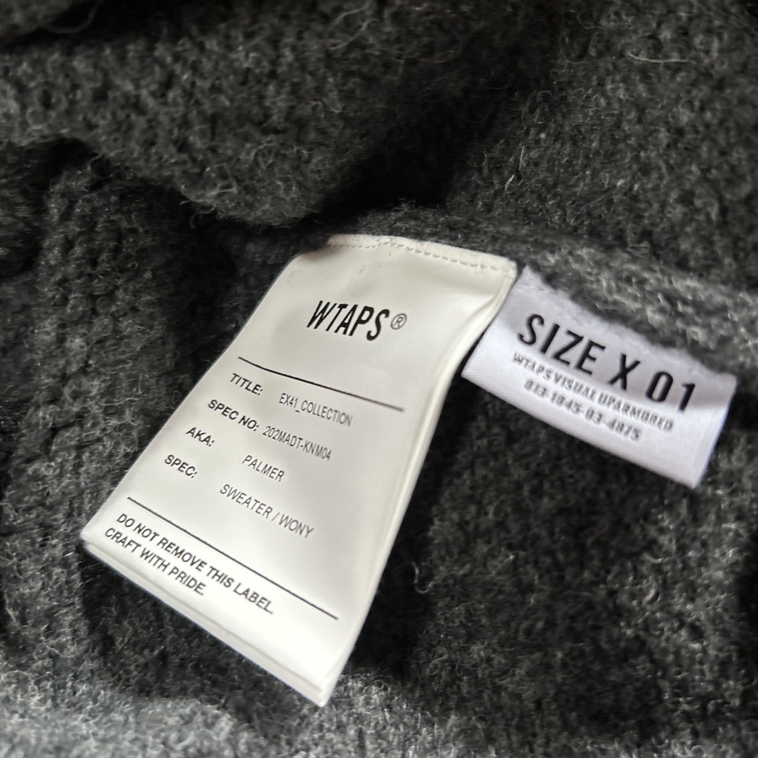 W)taps(ダブルタップス)のwtaps 202MADT-KNM04 PALMER SWEATER WONY  メンズのトップス(カーディガン)の商品写真