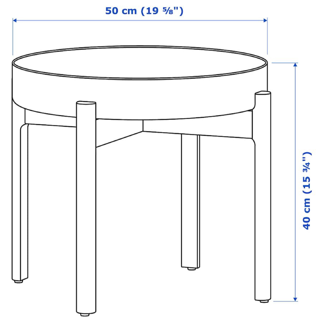 IKEA HAY YPPERLIG コーヒーテーブル サイドテーブル 2個セット 4