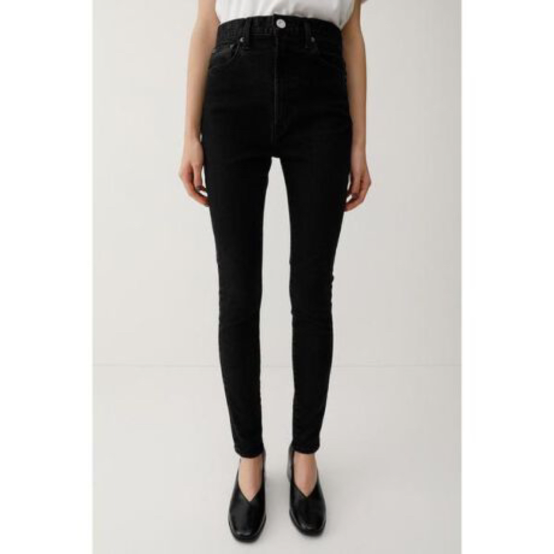 MOUSSY  HW Rebirth L/BLACK SKINNY