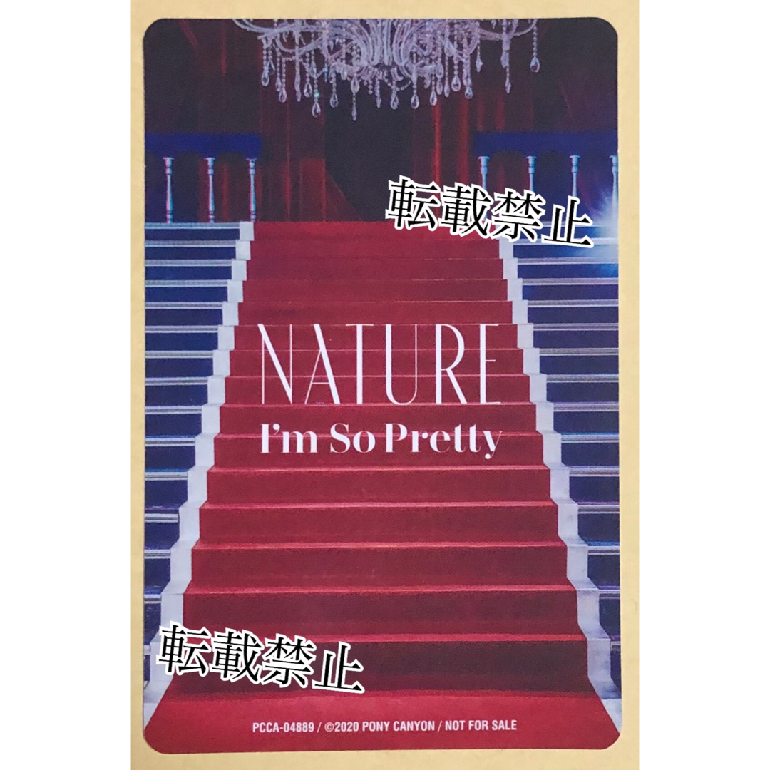 NATURE セボム SAEBOM I'm So Pretty CD トレカ 白 1