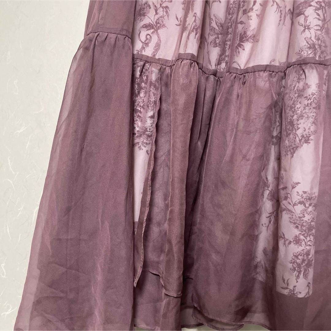 SNIDEL(スナイデル)のスナイデル　シフォンスカート レディースのスカート(ロングスカート)の商品写真