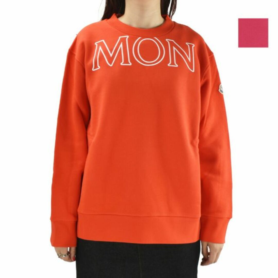 MONCLER(モンクレール)の【ORANGE】モンクレール トレーナー  レディースのトップス(トレーナー/スウェット)の商品写真