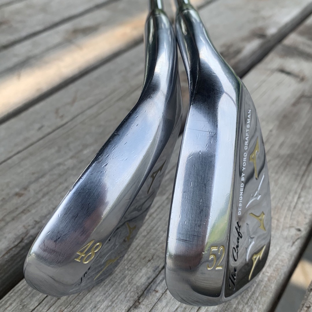 MIZUNO(ミズノ)の【美品】ミズノ　THE CRAFT WEDGE 48° 52°  ZELOS 7 スポーツ/アウトドアのゴルフ(クラブ)の商品写真