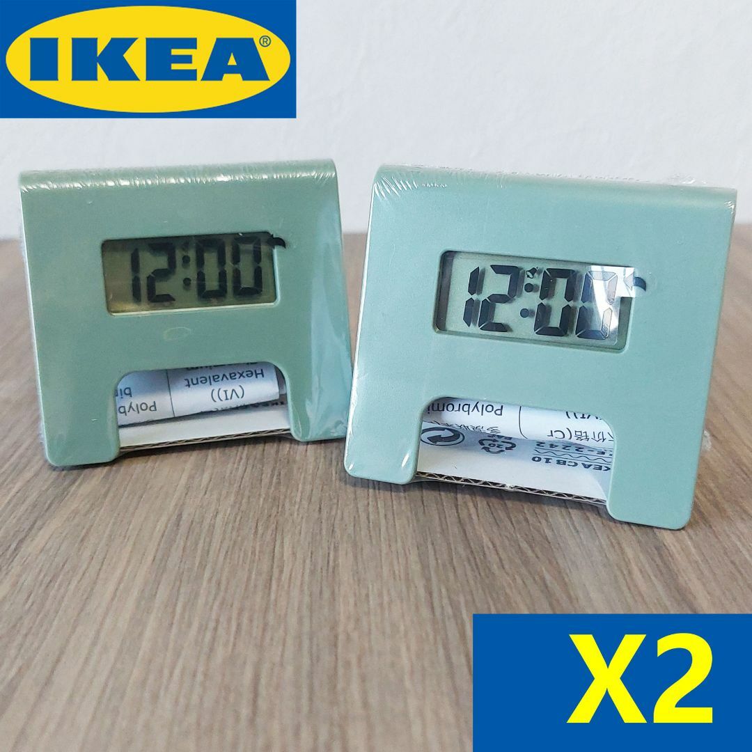 国内正規総代理店アイテム】 IKEA イケア 掛け 時計２個セット