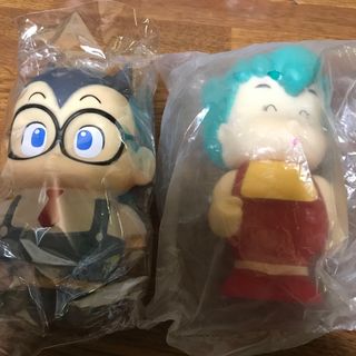 Dr.スランプアラレちゃんがっちゃんおぼっちゃまソフビフィギュア