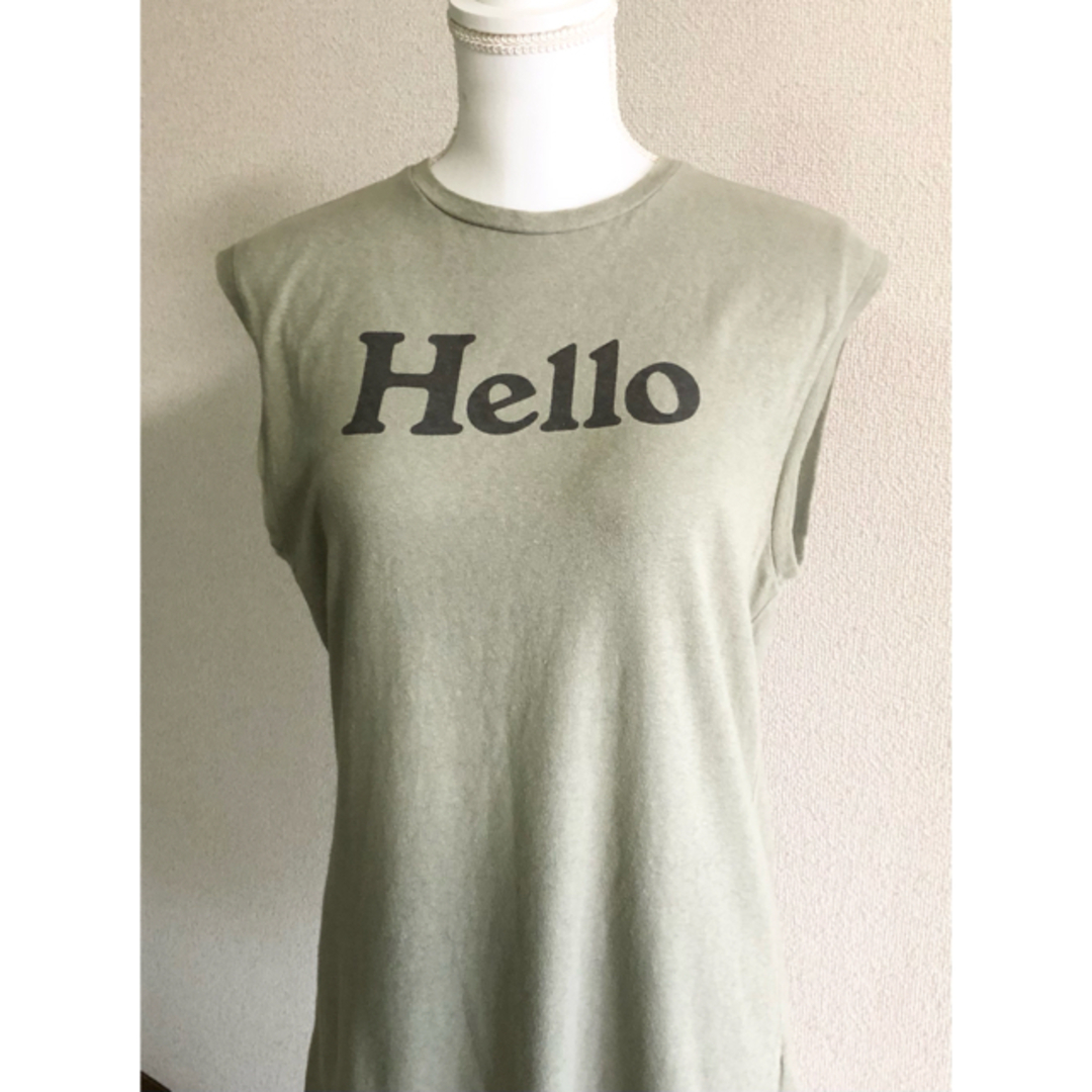 MADISONBLUE(マディソンブルー)のマディソンブルー HelloTee 01 レディースのトップス(Tシャツ(半袖/袖なし))の商品写真