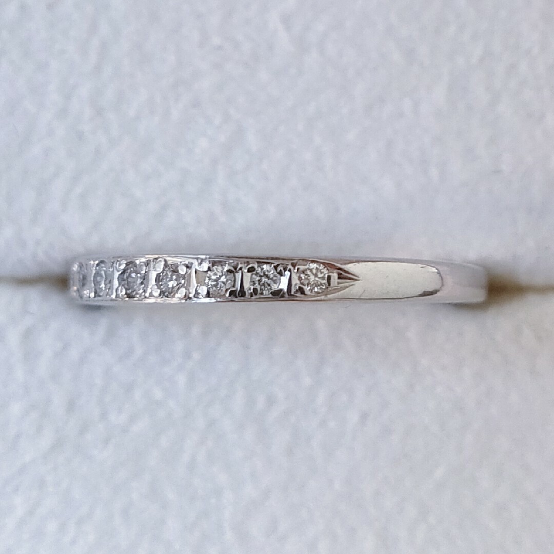 4℃(ヨンドシー)の4℃ ダイヤモンド エタニティ リング K18WG 2.5g レディースのアクセサリー(リング(指輪))の商品写真