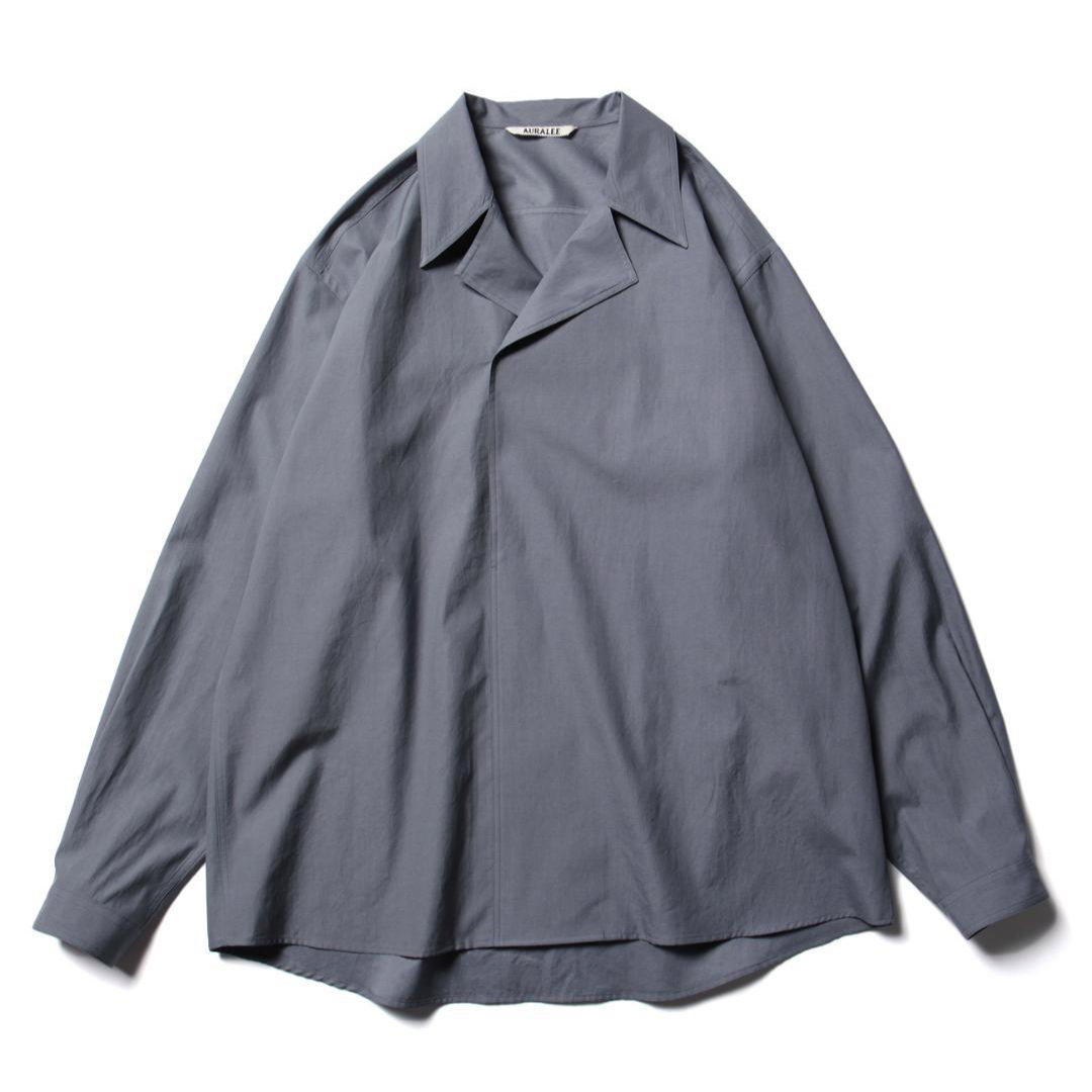 常田大希着】AURALEE WASHED FINX TWILL SHIRTS | hartwellspremium.com