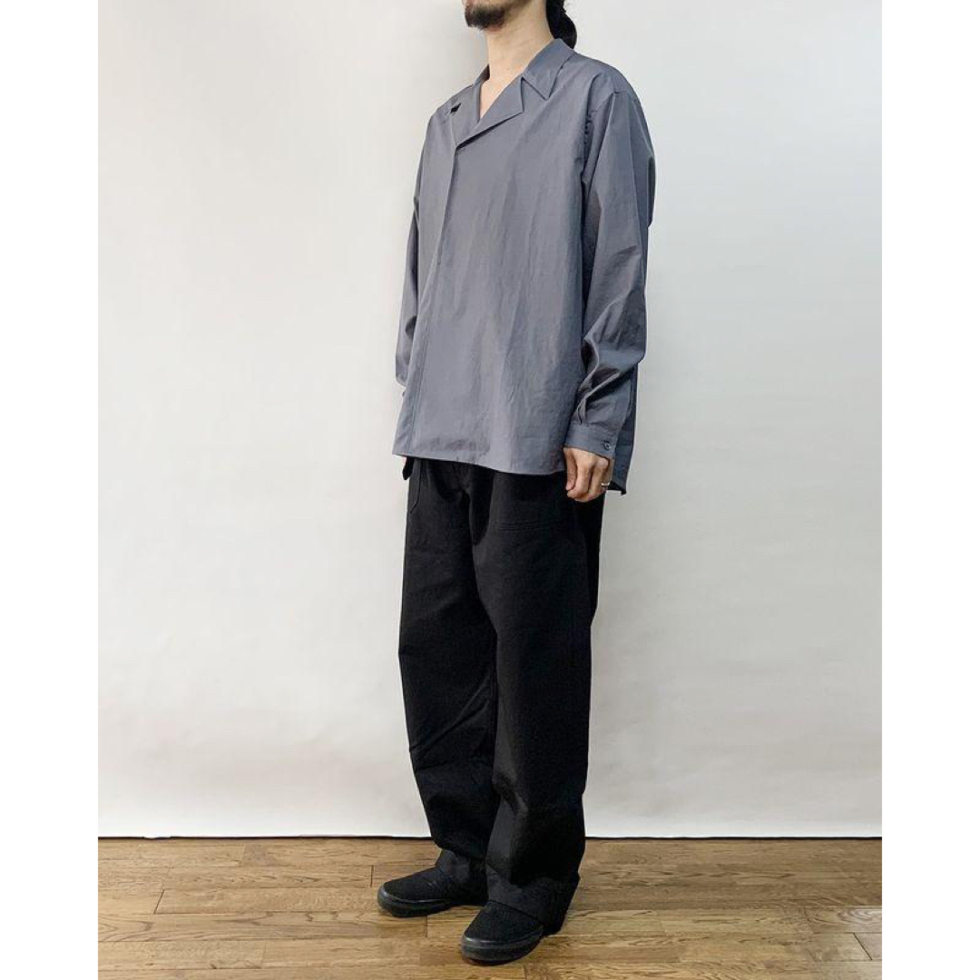 【常田大希着】AURALEE WASHED FINX TWILL SHIRTS