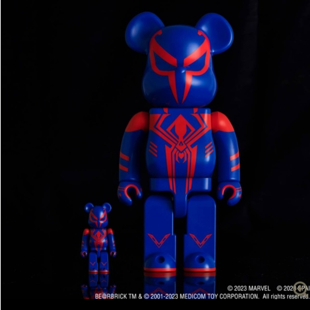 BE@RBRICK SPIDER-MAN 2099 100% & 400%