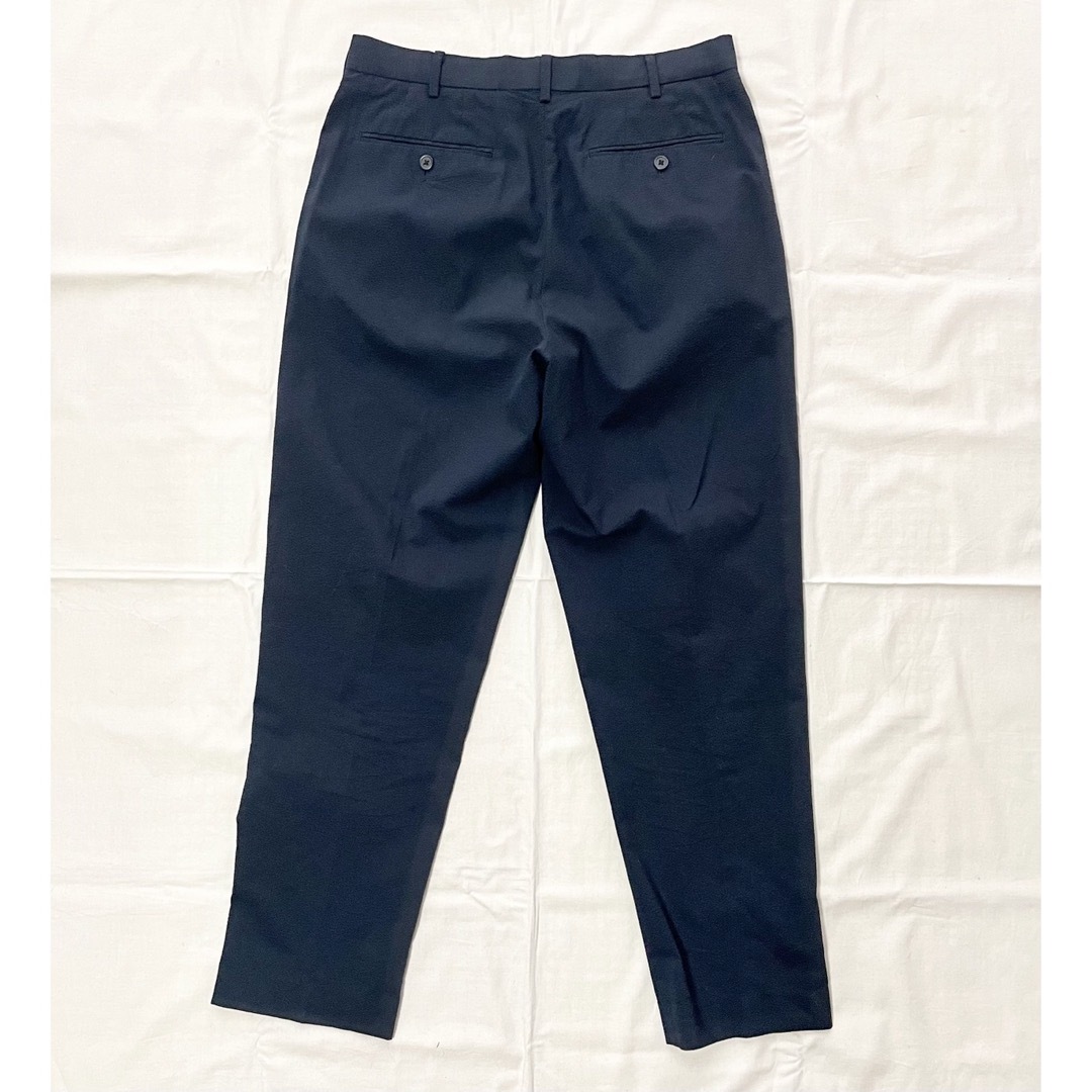 L W79cm UNIQLO U シアサッカーワイドスーツセットアップ