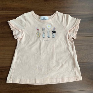 クミキョク(kumikyoku（組曲）)の組曲　ピンクTシャツ　110cm(Tシャツ/カットソー)