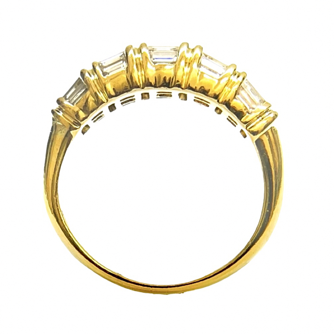 K18 ダイヤ1.15ct  ゴージャスデザインリング レディースのアクセサリー(リング(指輪))の商品写真