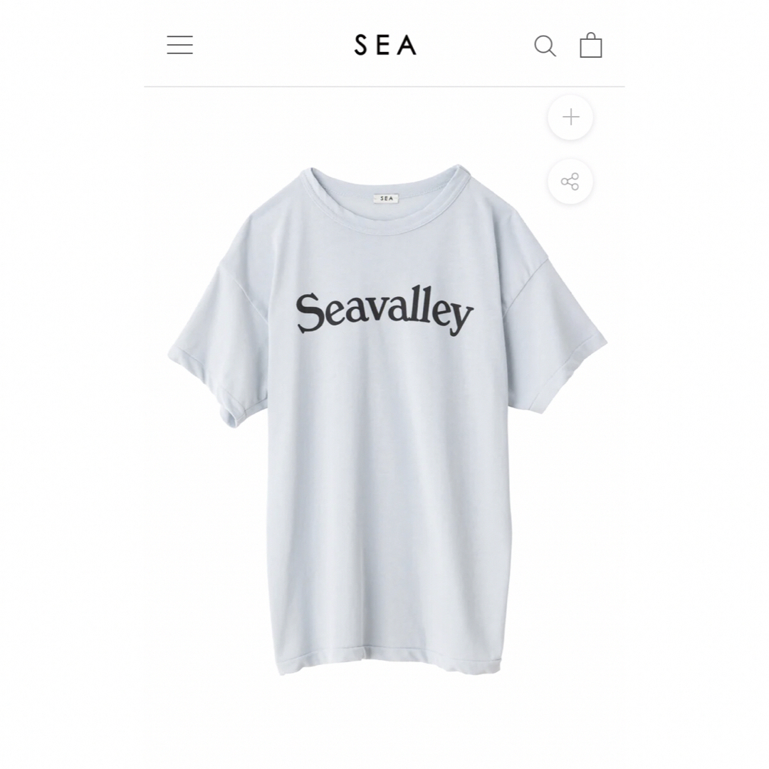 SEA(シー)のSEA japan  seavalley tee   レディースのトップス(Tシャツ(半袖/袖なし))の商品写真