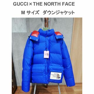 ザノースフェイス(THE NORTH FACE)のグッチ　ノースフェイス　コラボ限定　ダウンジャケット　Mサイズ　新品(ダウンジャケット)