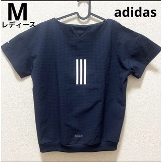 アディダス(adidas)の【670】adidas プルオーバーシャツ　M(Tシャツ(半袖/袖なし))