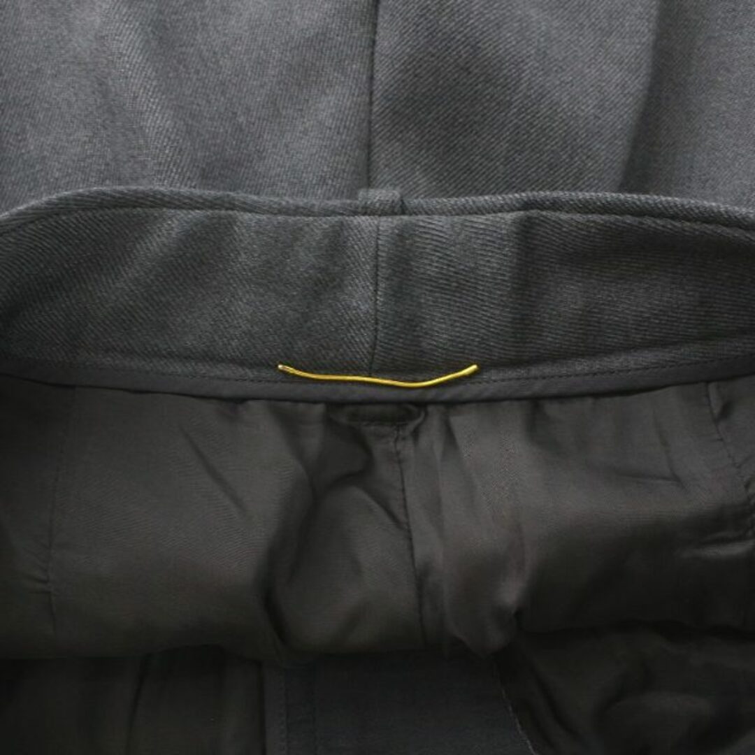DEUXIEME CLASSE(ドゥーズィエムクラス)のドゥーズィエムクラス スラックス パンツ ジップフライ 34 XS グレー レディースのパンツ(その他)の商品写真