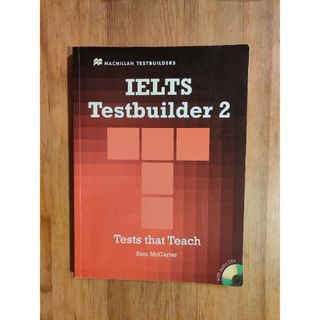 IELTS TEST builder 2 by Sam McCarter(語学/参考書)