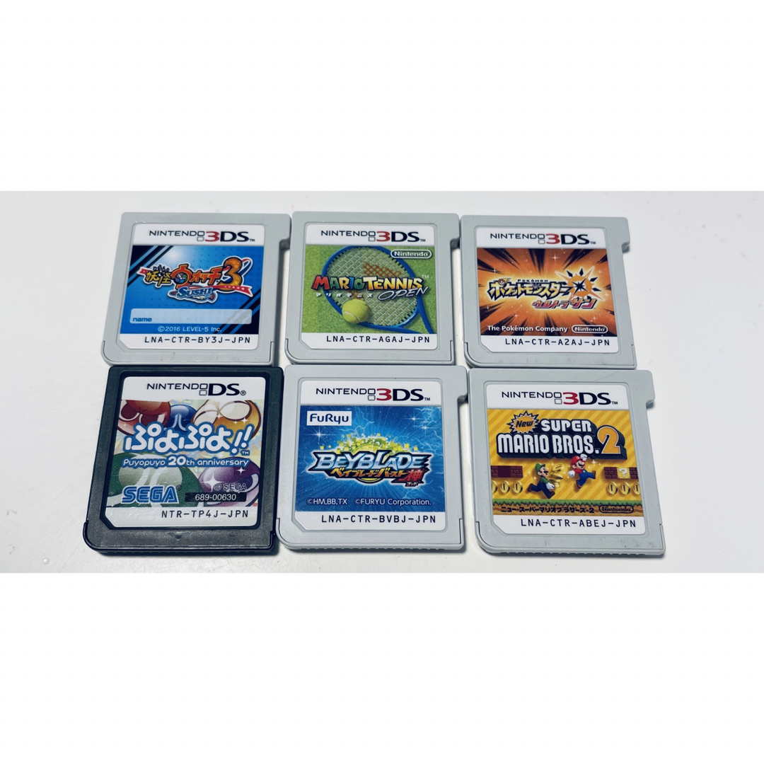 ニンテンドー3DS - 【中古】ニンテンドー3DS本体+ソフト6本(ポケモン