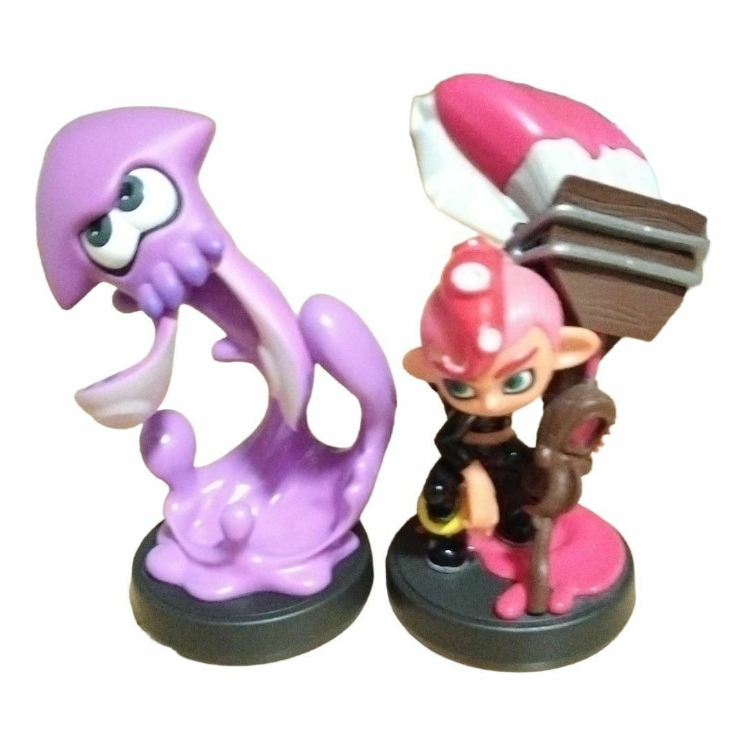 amiibo 　アミーボ　イカ　ネオンパープル　タコ　ボーイ　スプラトゥーン