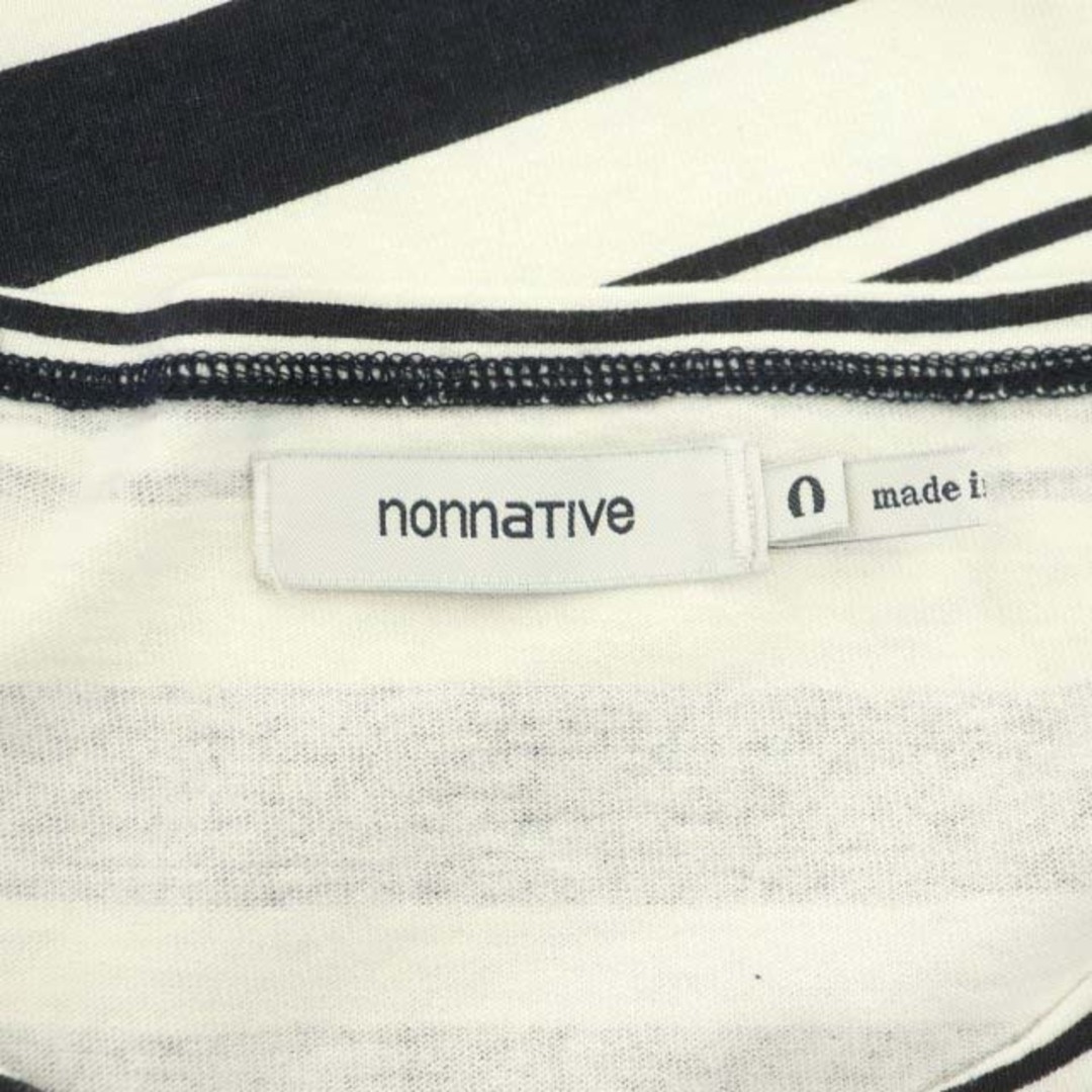 nonnative(ノンネイティブ)のノンネイティブ DWELLER BOAT NECK S/S TEE Tシャツ 白 メンズのトップス(Tシャツ/カットソー(半袖/袖なし))の商品写真