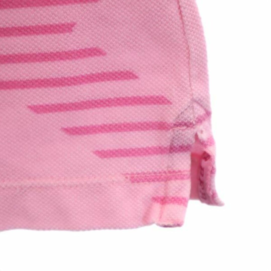 バーバリーゴルフ 半袖 ポロシャツ ゴルフウェア L ピンク系 BURBERRY GOLF 鹿の子 レディース 【中古】 【230628】 メール便可の通販 by 古着屋BIG2nd BURBERRY GOLF バーバリーゴルフ 半袖ポロシャツ イエロー系 L ゴルフウェア レディース