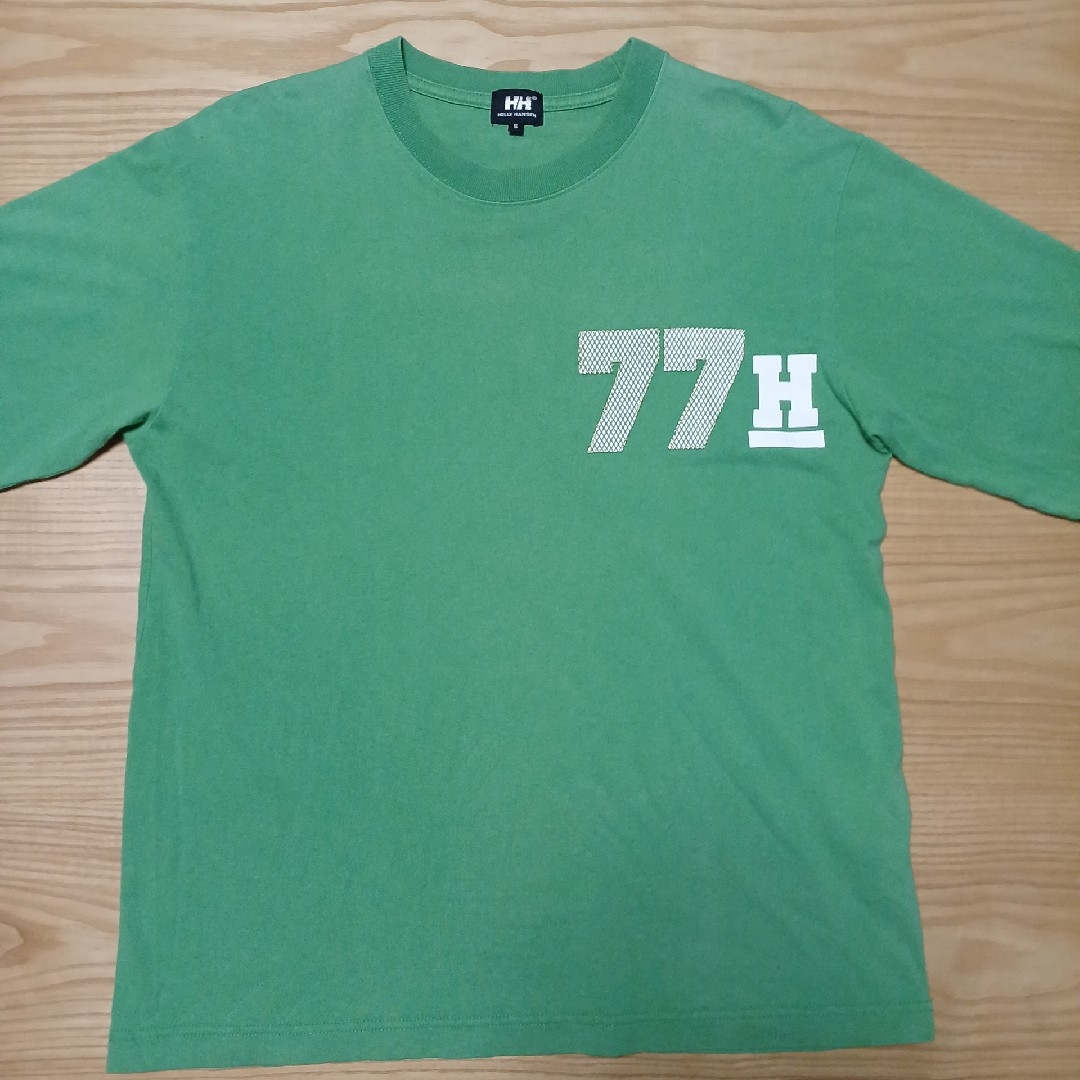 HELLY HANSEN(ヘリーハンセン)の【即日発送】美品。HELLY HANSEN プリント半袖カットソー メンズのトップス(Tシャツ/カットソー(半袖/袖なし))の商品写真