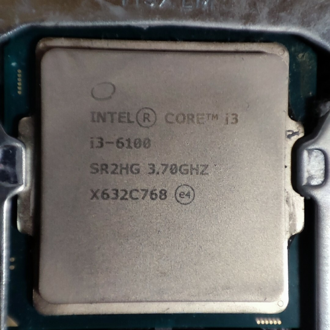 Intel corei3 6100 メモリセット