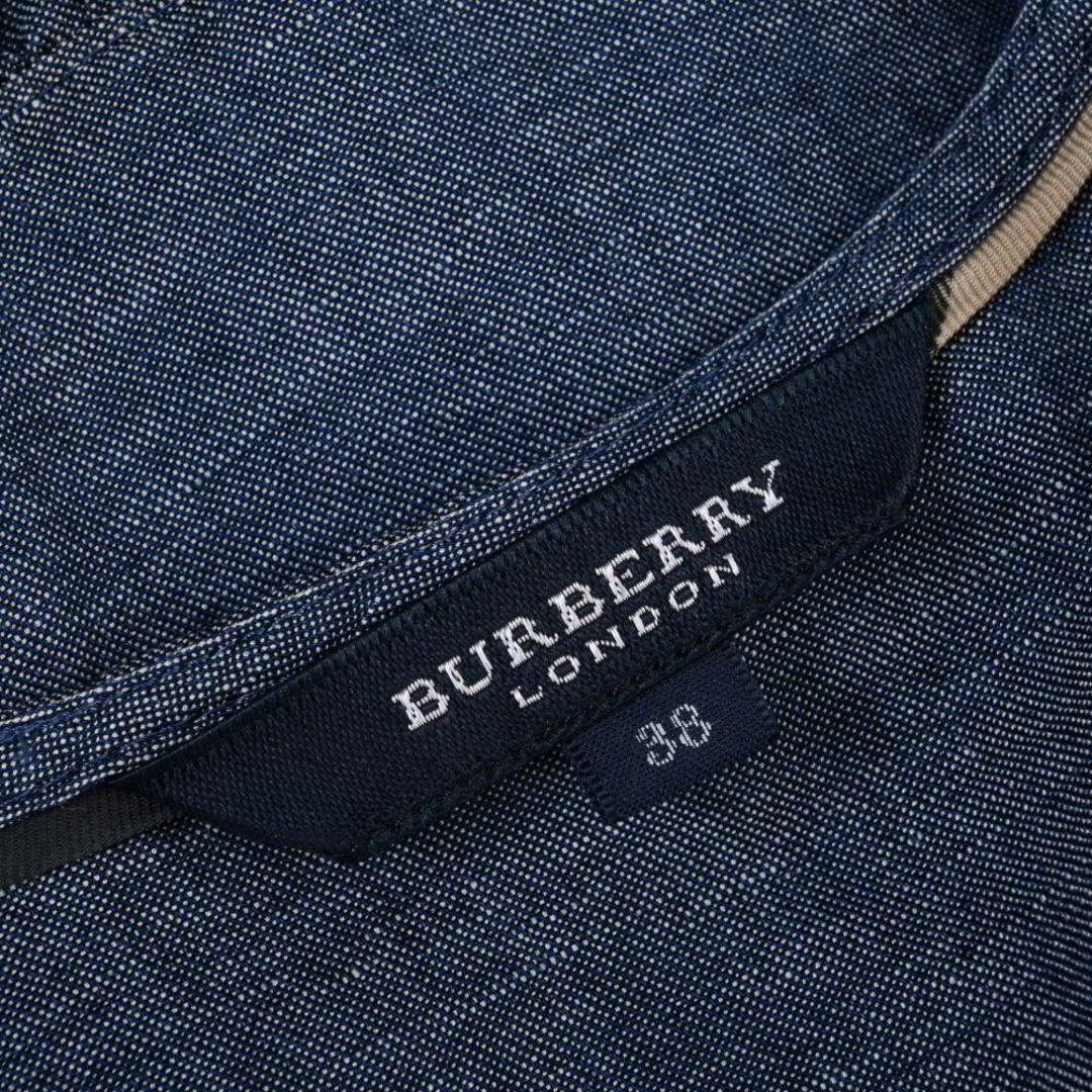 BURBERRY(バーバリー)のBurberry London リネン混 フリル シャツ ブラウス レディースのトップス(シャツ/ブラウス(半袖/袖なし))の商品写真