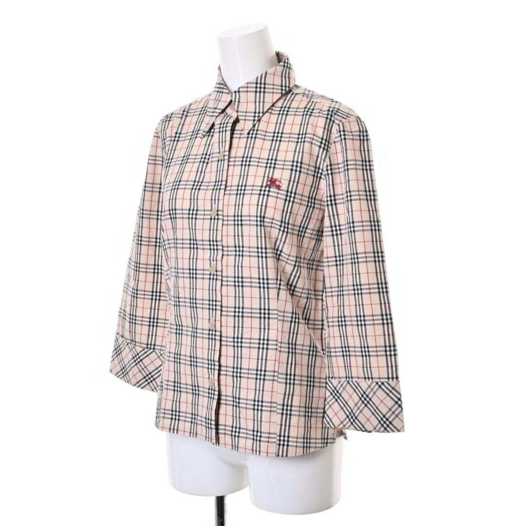 BURBERRY BLUE LABEL ノバチェック コットン シャツ BURBERRY BLUE LABEL ノバチェック コットン シャツ