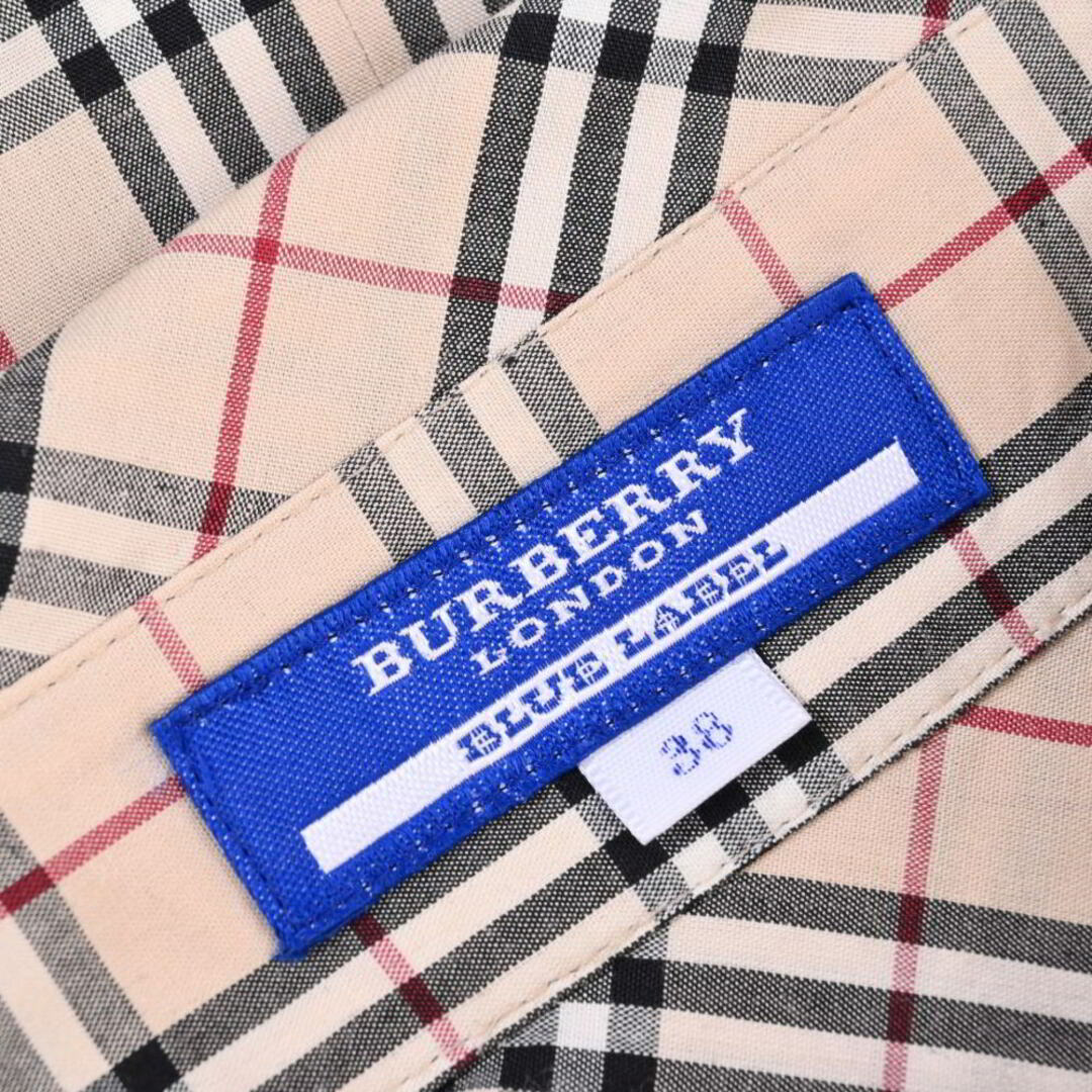 BURBERRY BLUE LABEL(バーバリーブルーレーベル)のBURBERRY BLUE LABEL ノバチェック コットン シャツ レディースのトップス(シャツ/ブラウス(長袖/七分))の商品写真