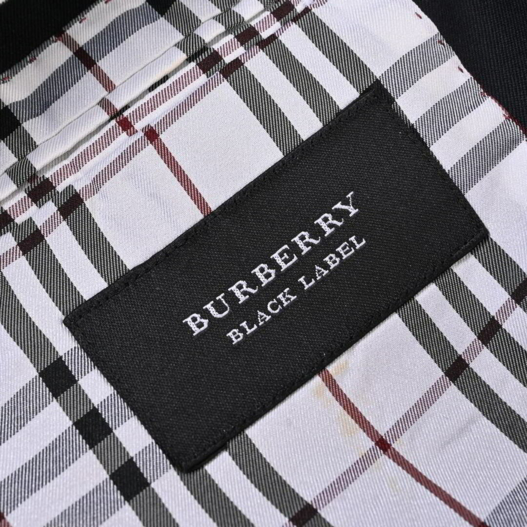 BURBERRY BLACK LABEL(バーバリーブラックレーベル)のBURBERRY BLACK LABEL 2B ラムウール ブレザー ジャケット レディースのジャケット/アウター(テーラードジャケット)の商品写真