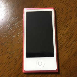 アップル(Apple)のiPod nano♡ピンク(ポータブルプレーヤー)