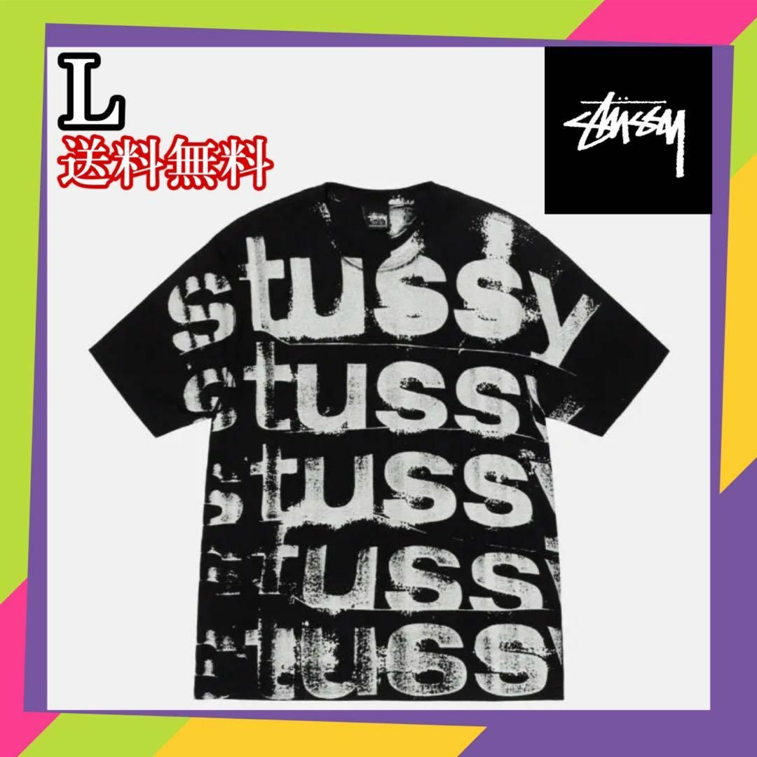 STUSSY(ステューシー)の即完売 Stussy STAMP TEE スタンプ 黒 L メンズのトップス(Tシャツ/カットソー(半袖/袖なし))の商品写真