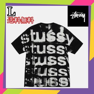 ステューシー(STUSSY)の即完売 Stussy STAMP TEE スタンプ 黒 L(Tシャツ/カットソー(半袖/袖なし))