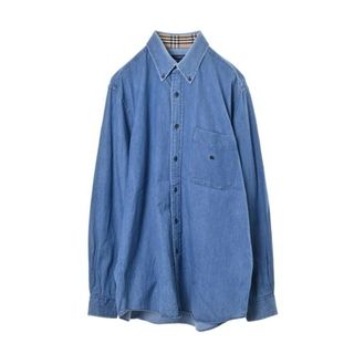 バーバリー(BURBERRY)のBurberry London ボタンダウン コットン デニム シャツ(シャツ)