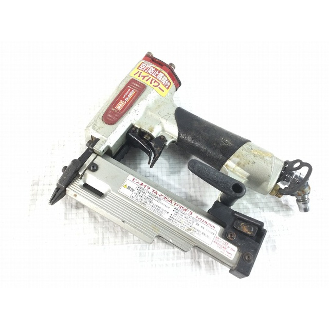 ☆中古品☆MAX マックス 35mm 常圧 ピンネイラ TA-235A/P35F3 ピン釘打ち機 ピン釘打機 ピンタッカー 73398