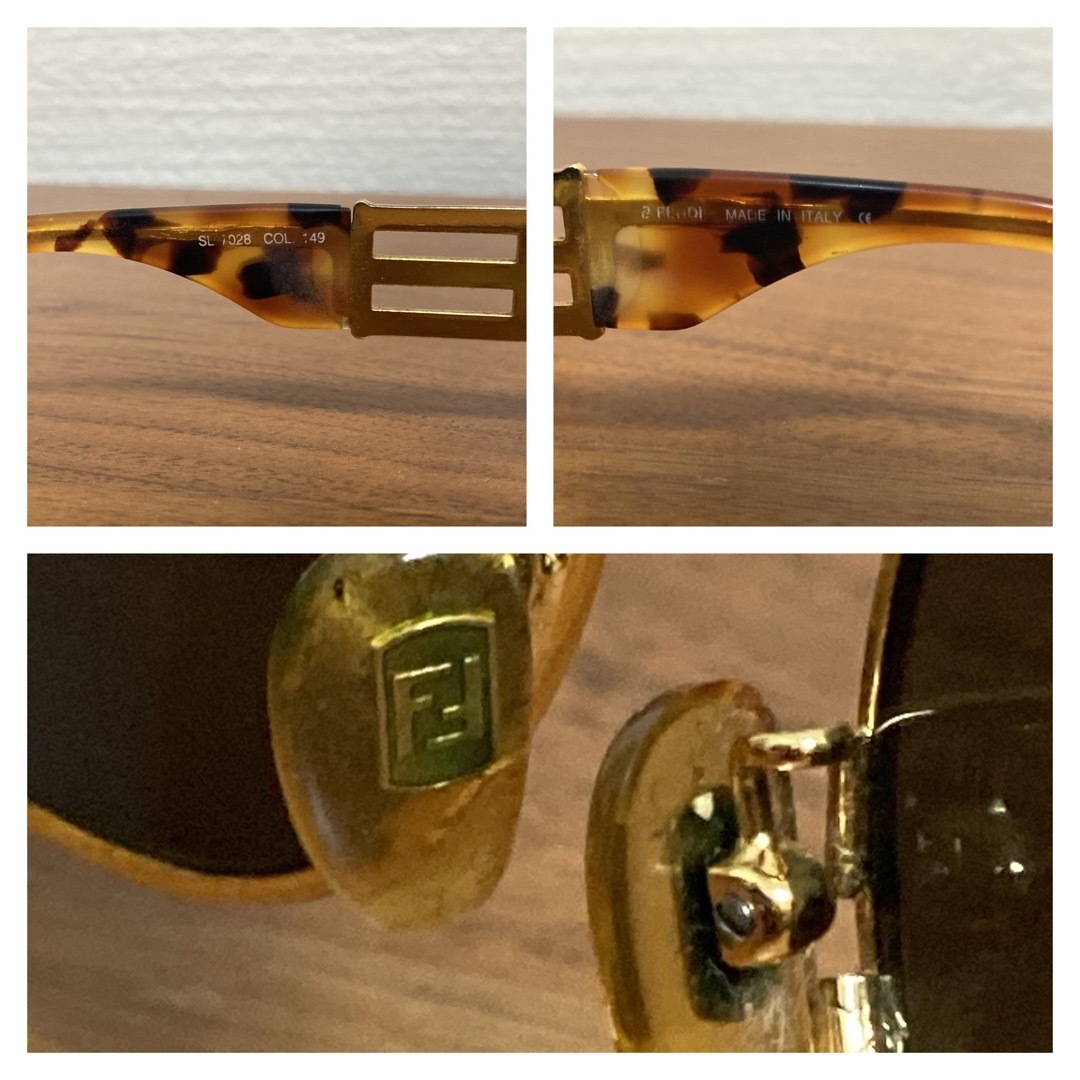 FENDI - FENDI ヴィンテージ サングラス MOD SL7028 Col.149 の FENDI - FENDI ヴィンテージ サングラス MOD SL7028 Col.149 の