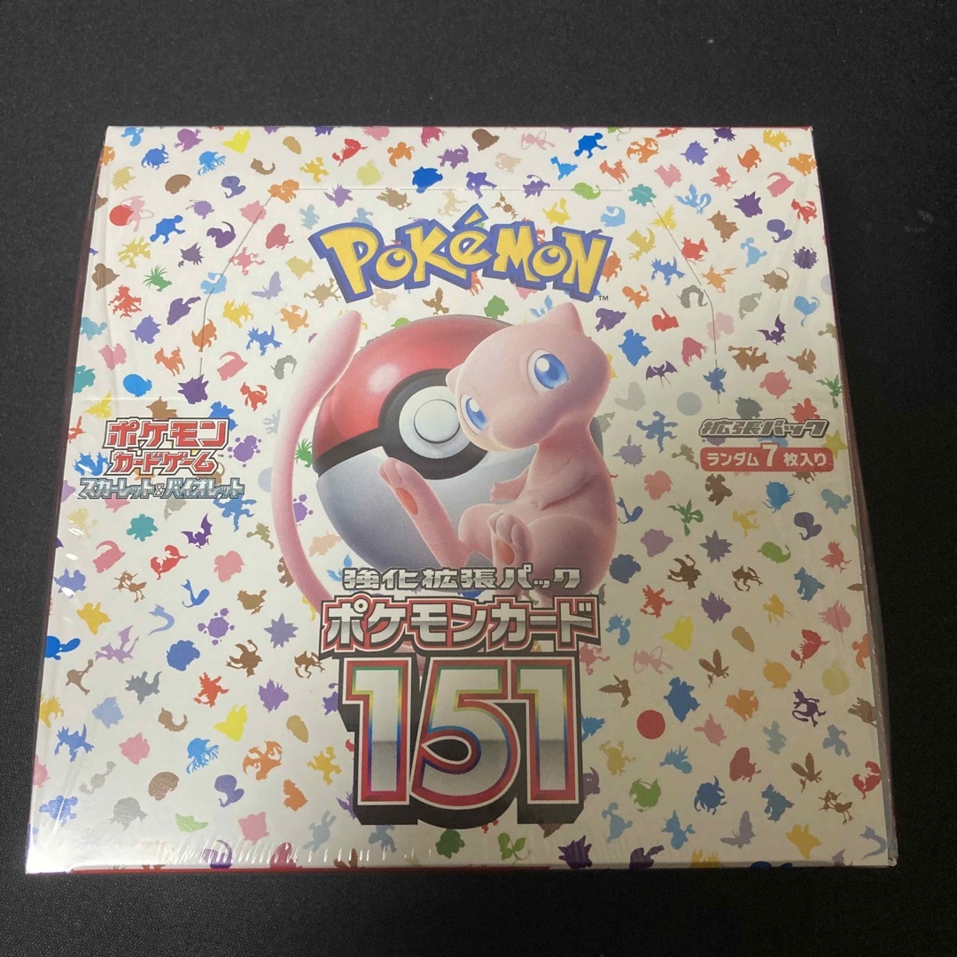 超安い品質 ポケモンカードゲーム BOXシュリンク付き 151 3箱