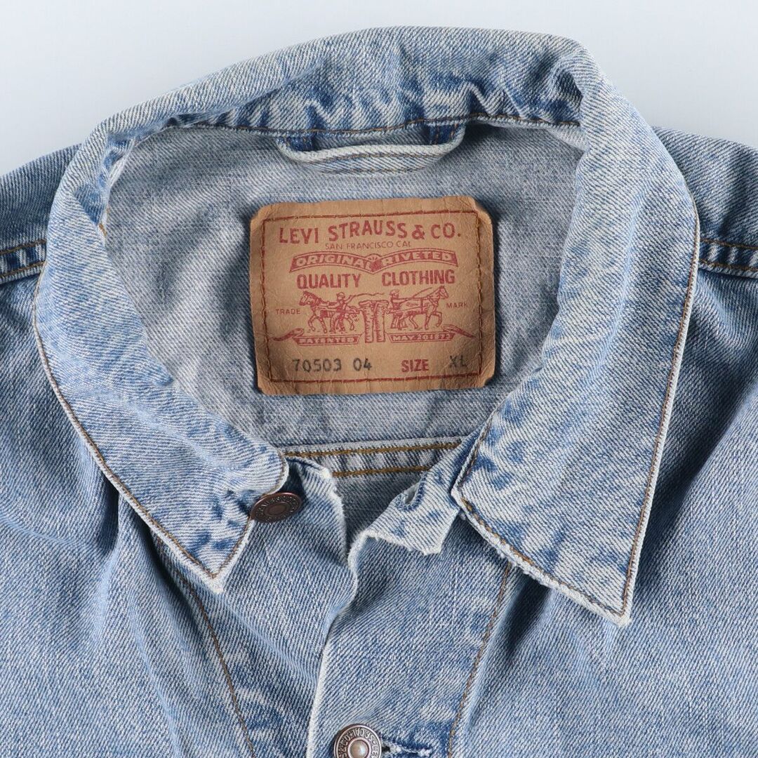 Levi's - 古着 90年代 リーバイス Levi's 70503 04 デニムジャケット G