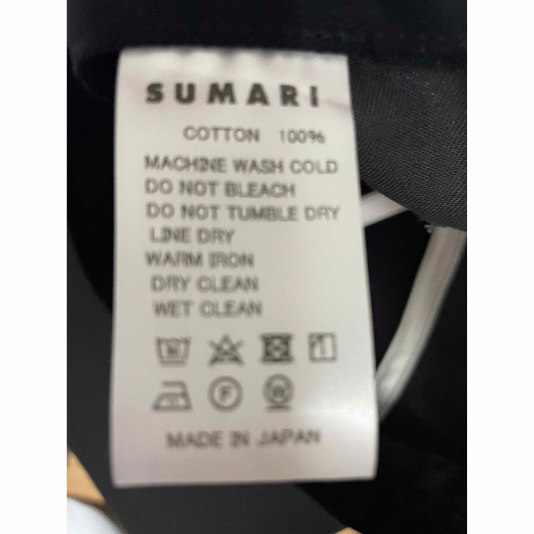 sumari キャップ　チャコール　未使用