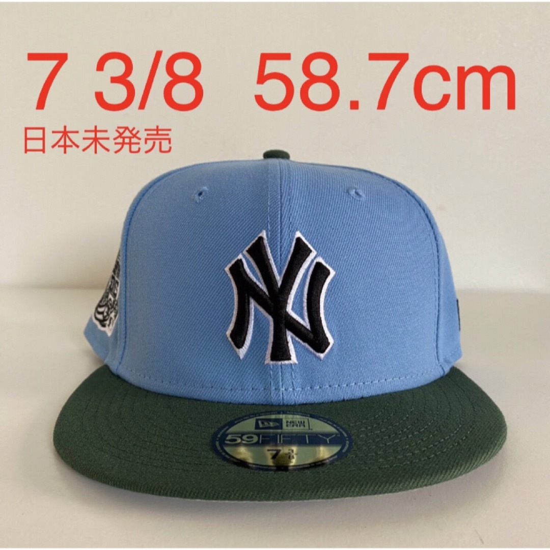 NEW ERA - ツバ裏グレー 3/8 New Era Cap ヤンキース ニューエラ