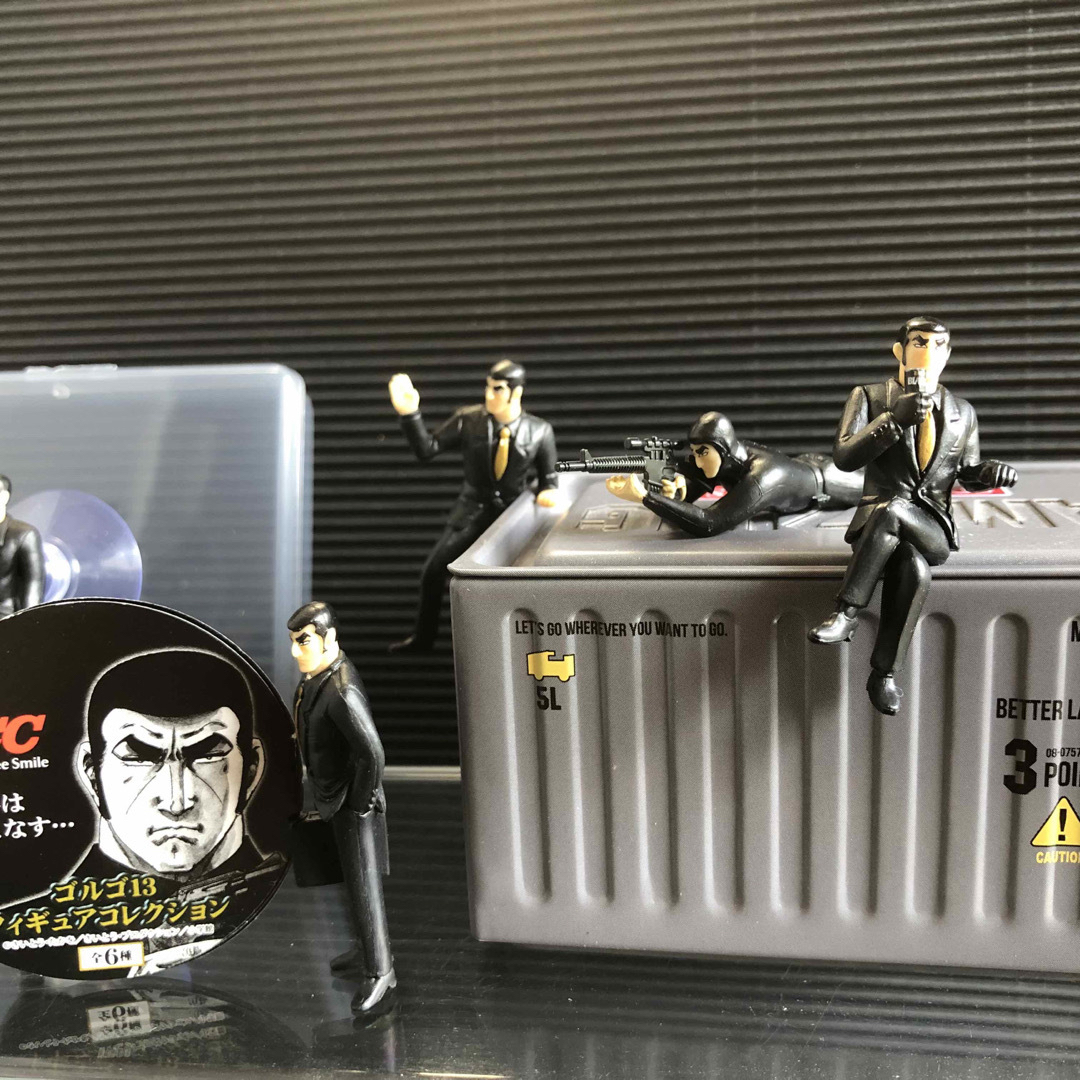 UCC(ユーシーシー)のゴルゴ13  UCC缶コーヒーのノベルティ「フィギュアコレクション」の全6種 エンタメ/ホビーのフィギュア(その他)の商品写真