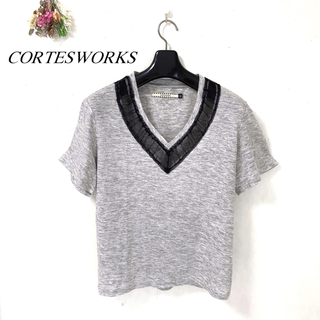 コルテスワークス(CORTES WORKS)のコルテスワーク　グレー　Tシャツ(Tシャツ(半袖/袖なし))